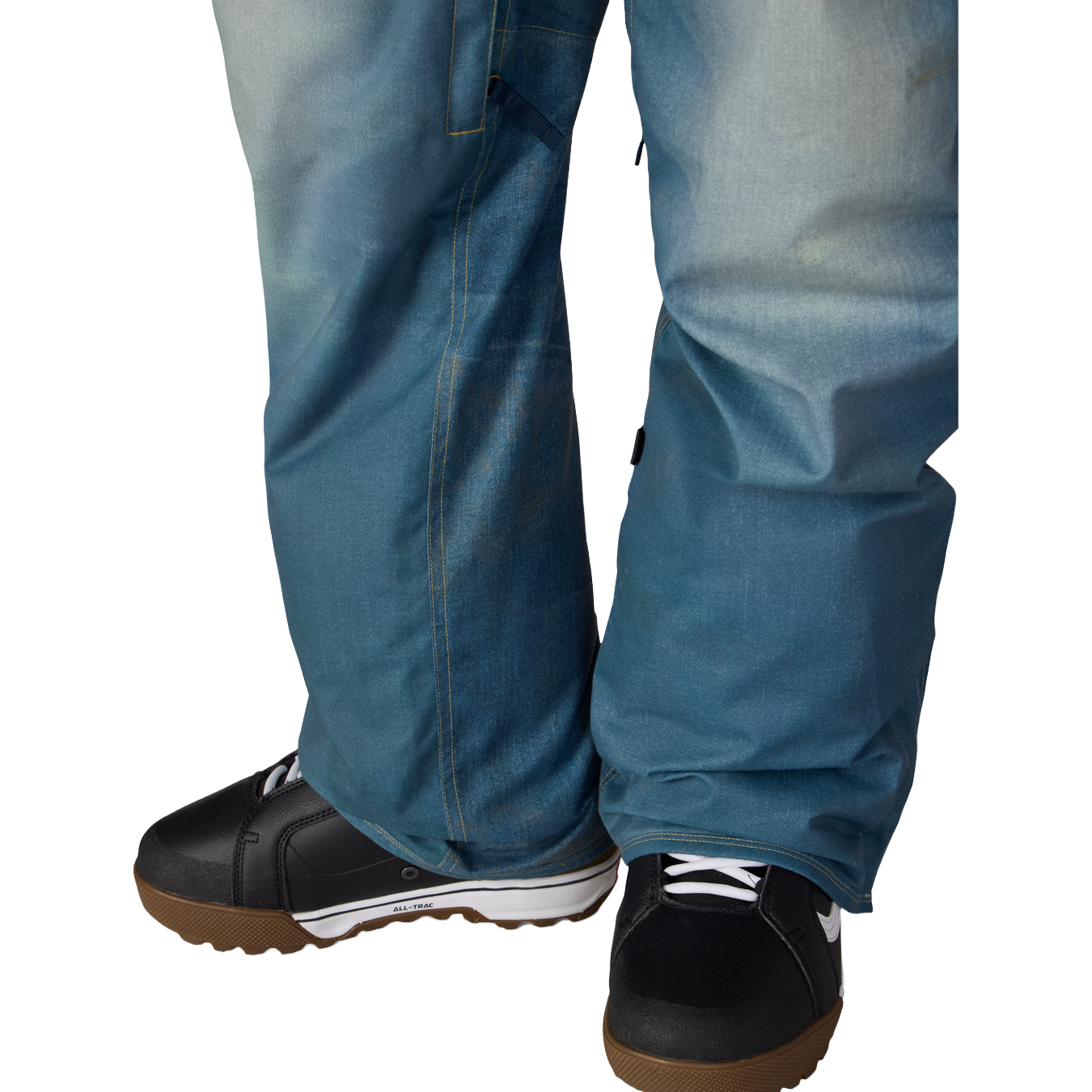 Deconstructed Denim Insulated Pant