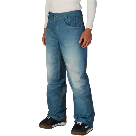 Deconstructed Denim Insulated Pant