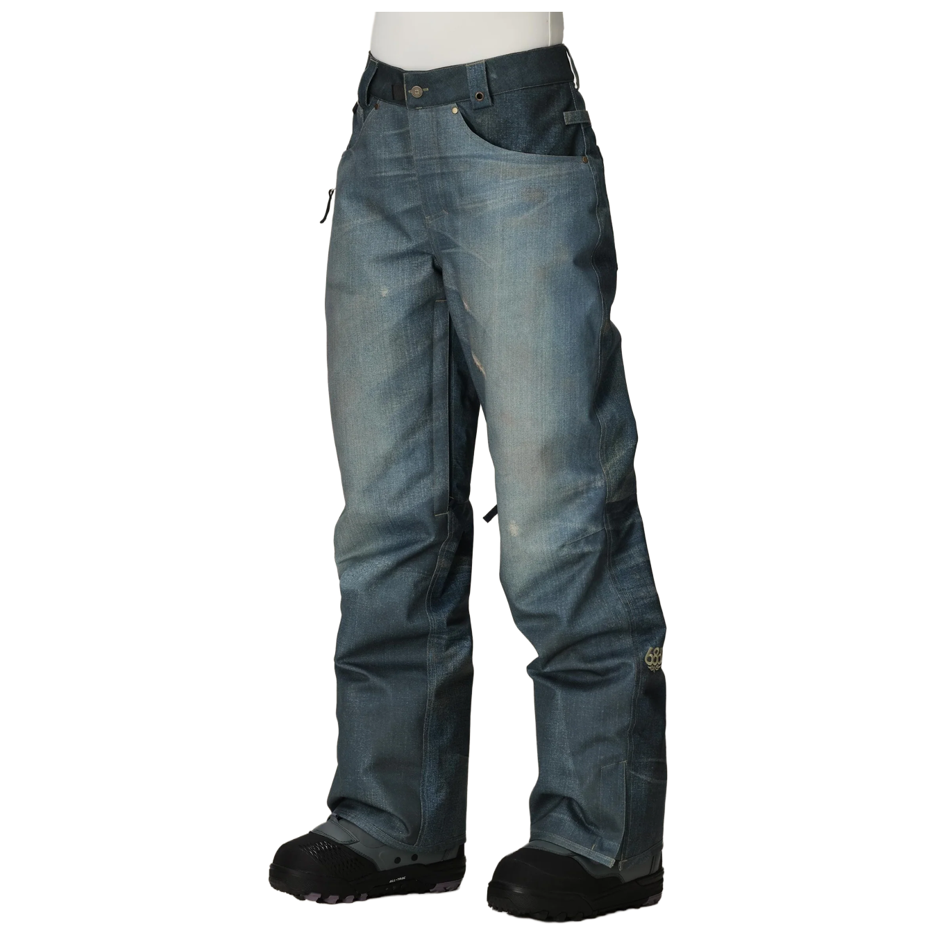 Deconstructed Denim Pant
