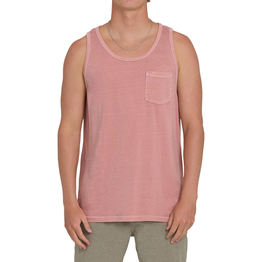 Essential Pocket Wave Washed Premium Tank Top