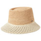 Ellee Festival Straw Bucket Hat - Natural/Natural