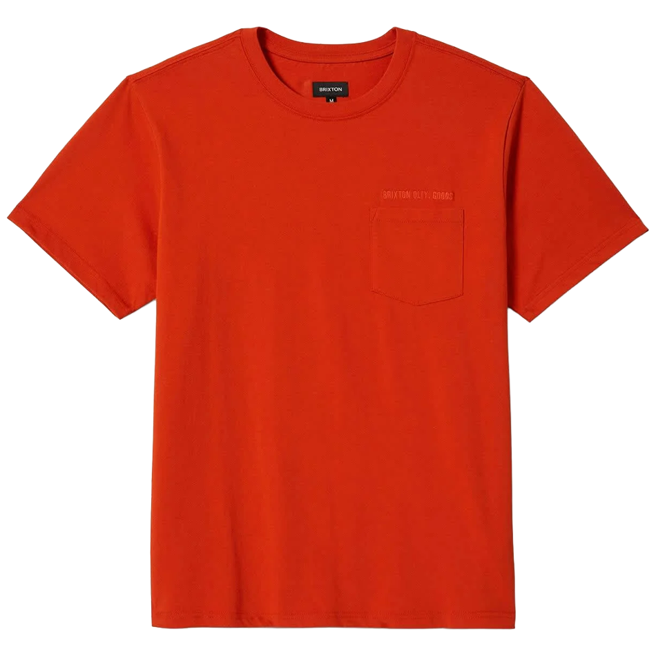 Embroidered Heavy Weight Pocket S/S T-Shirt 2025