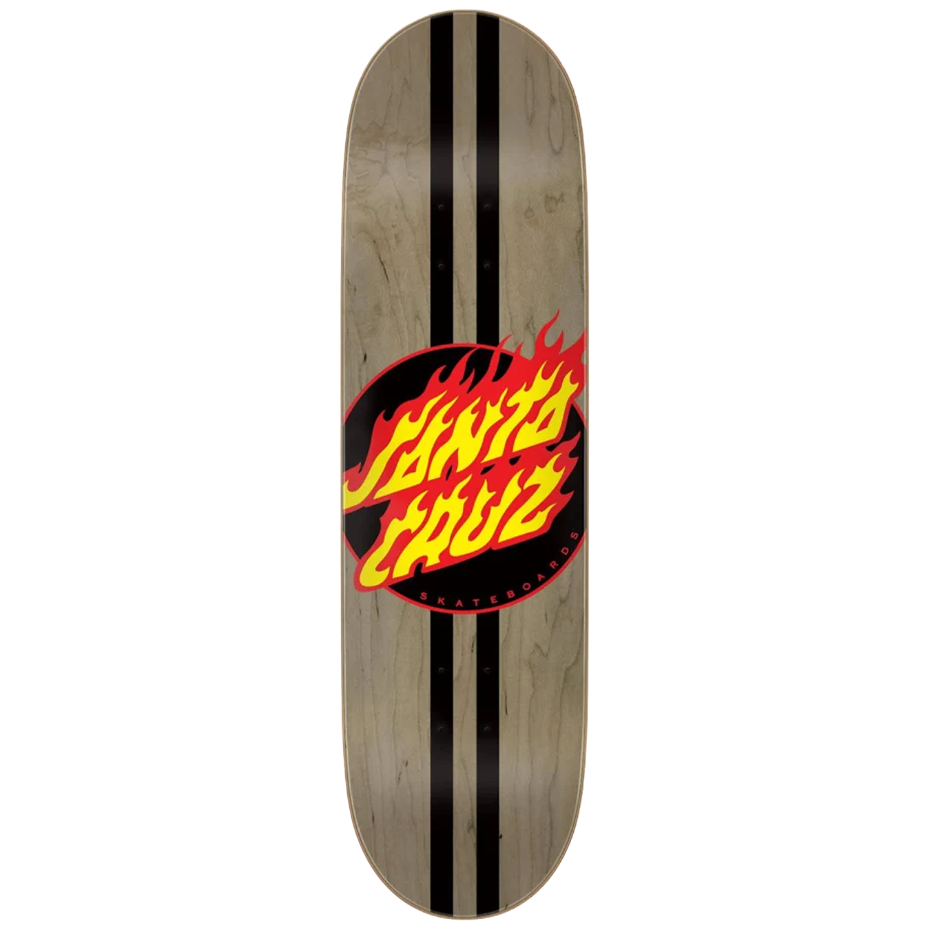 Flame Dot Stripes Deck