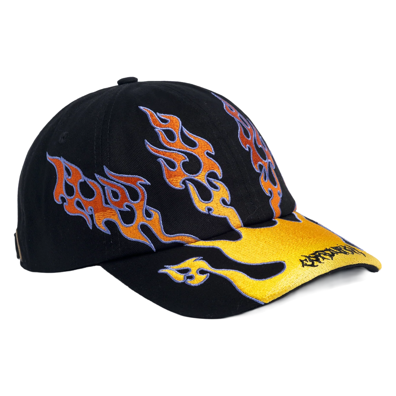 Flames Strapback Hat