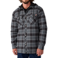 Fleece Hooded Flannel L/S Shirt