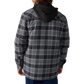Fleece Hooded Flannel L/S Shirt