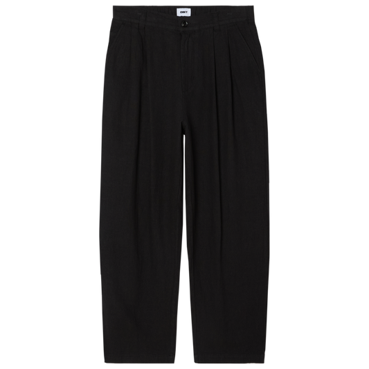 Foster Pleated Linen Pant
