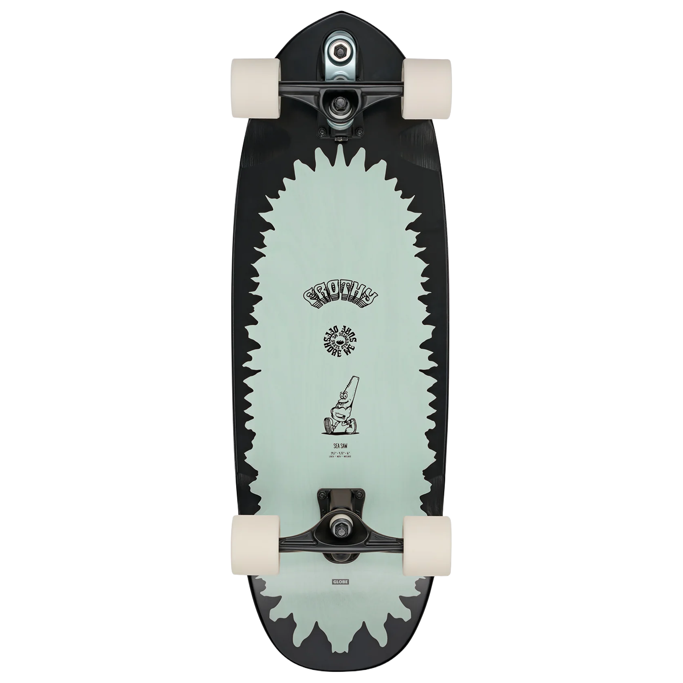 Frothy Surf Skateboard