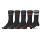 Tilt Hi Crew Sock 5pk