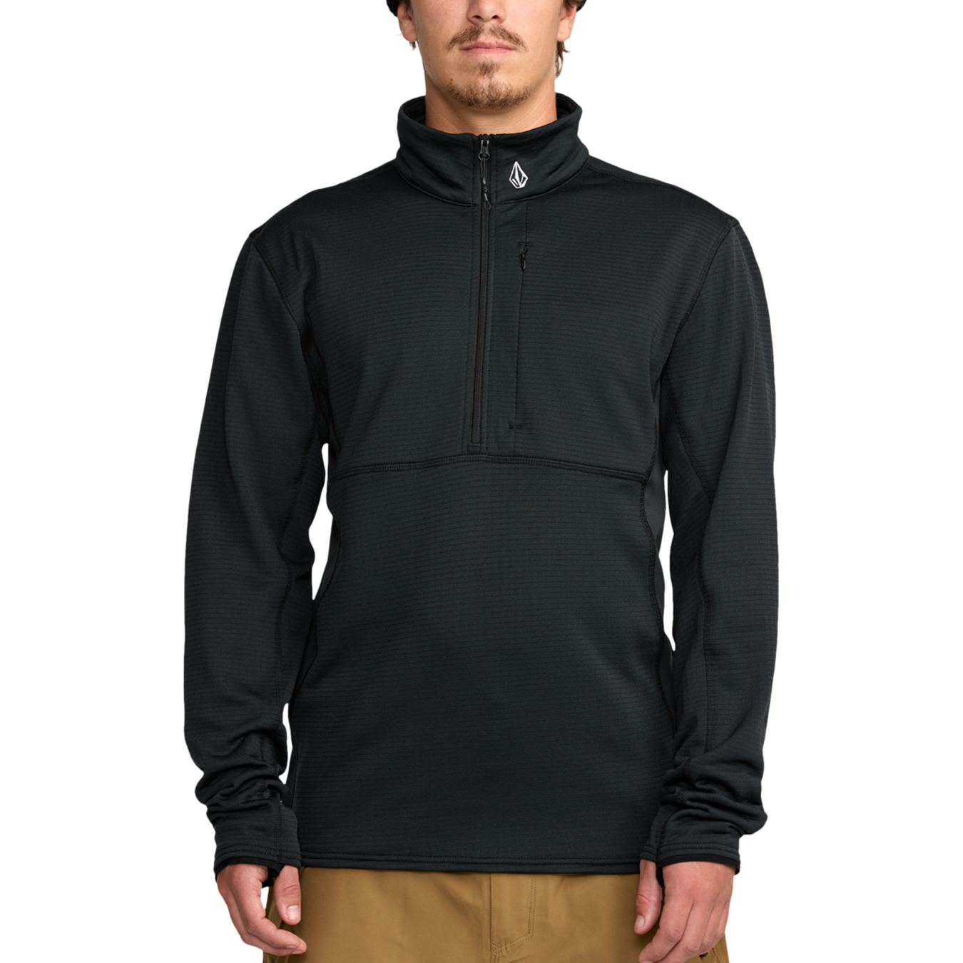 Gridlock Mock Neck Jacket