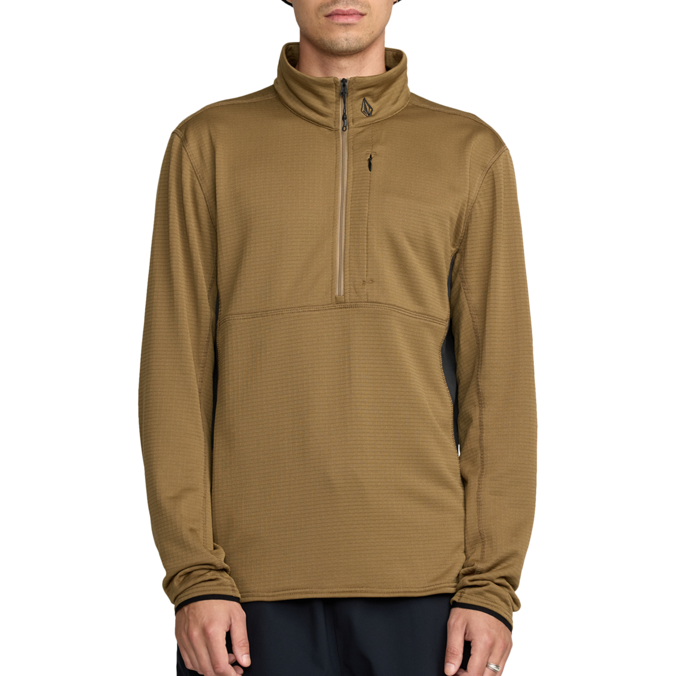 Gridlock Mock Neck Jacket