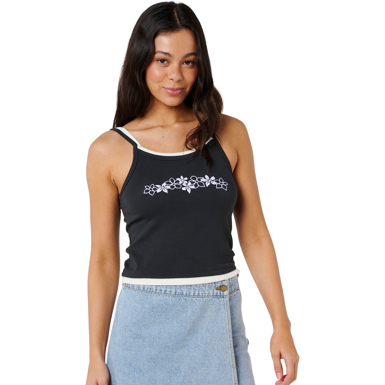 Half Moon Bay Layered Tank Top