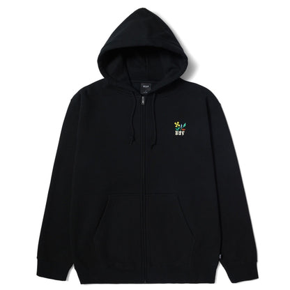 Flower Full Zip Hoodie