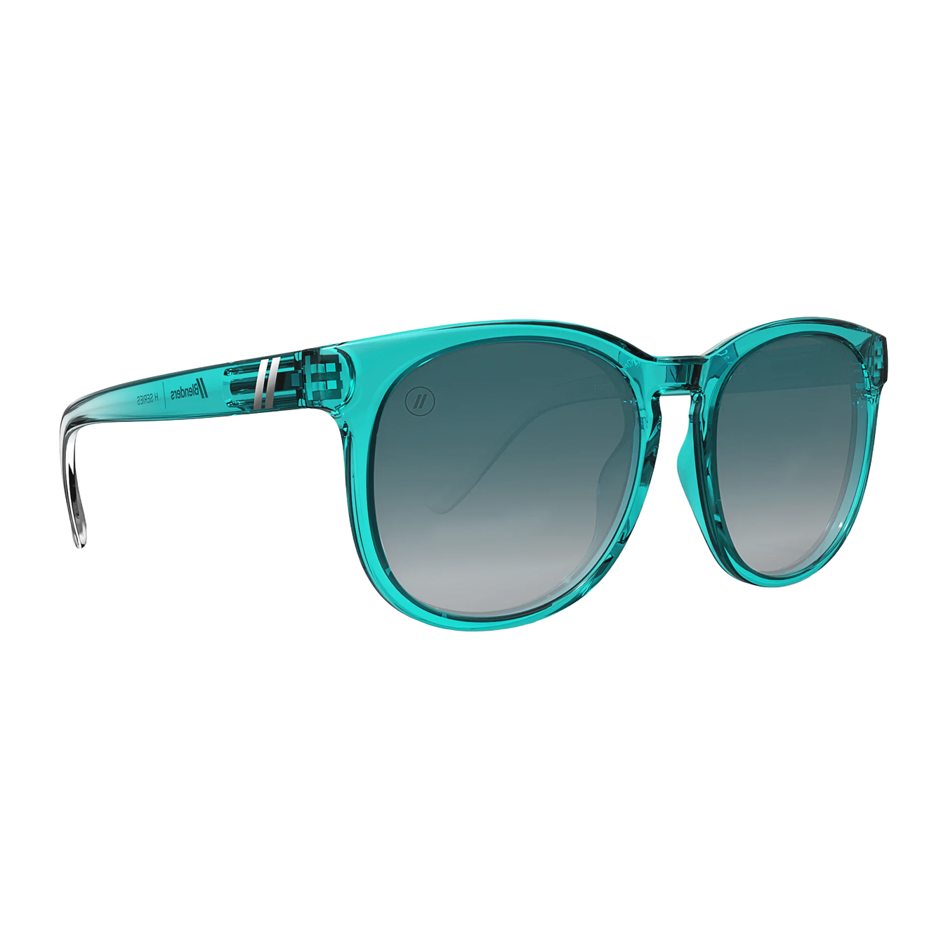 H Series Sunglasses - Tropical Current/Teal Gradient Polarized