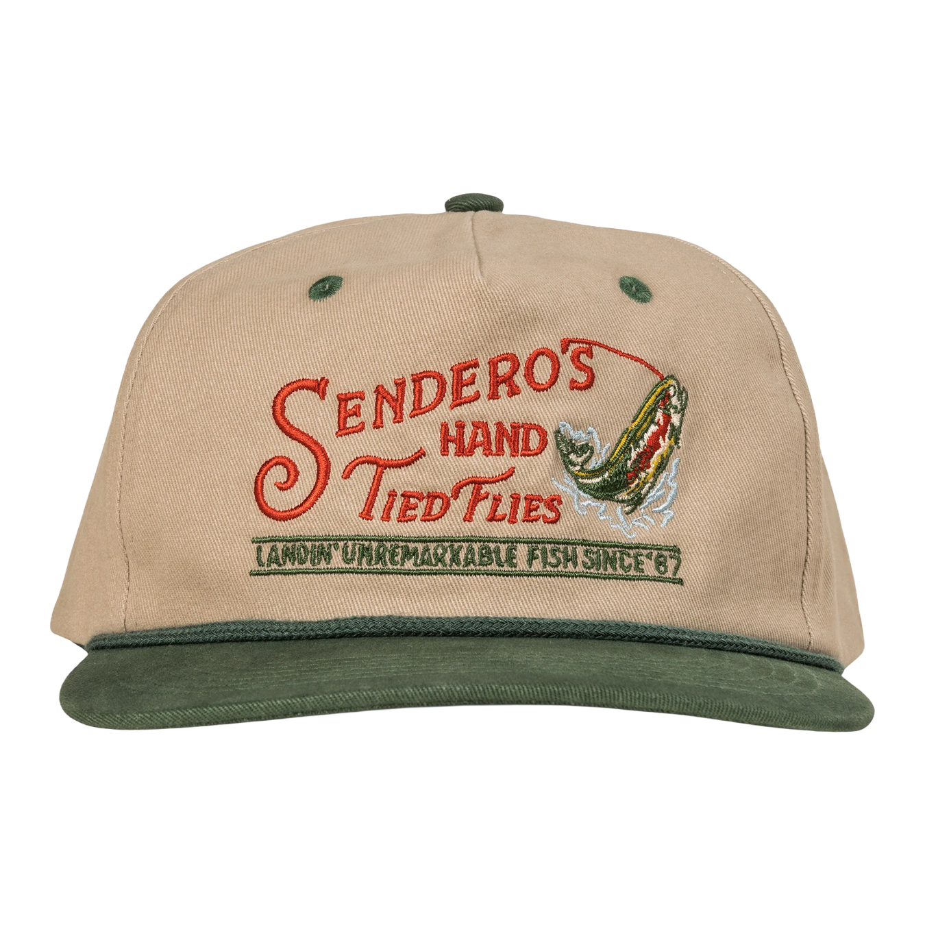 Hand Tied Flies Hat