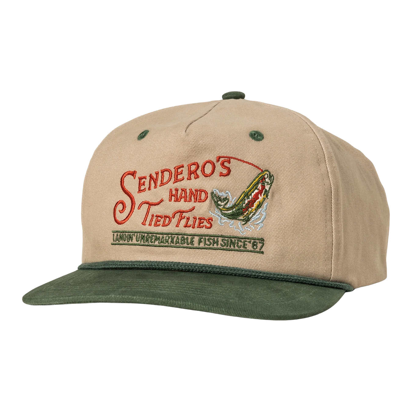 Hand Tied Flies Hat