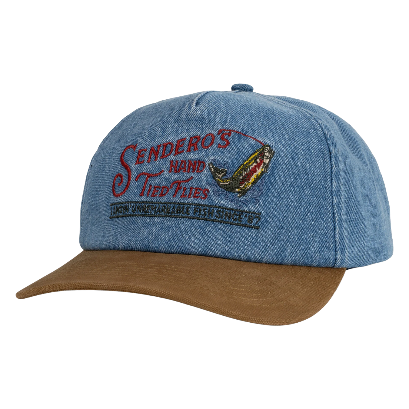 Hand Tied Flies Hat