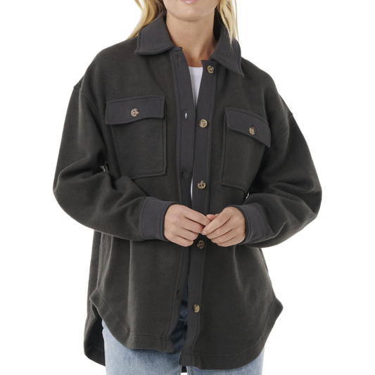 High Tide Fleece Shacket 2025