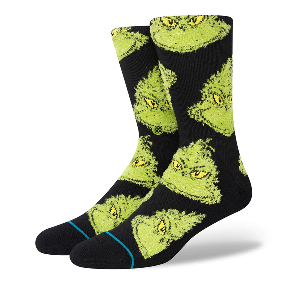 W Grinch Mean One Sock H23