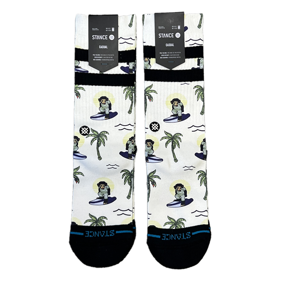 Surfin Monkey Crew Sock 2024