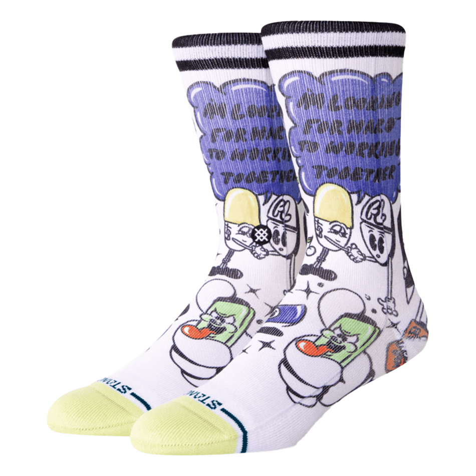 Daily Danger Crew Sock 2024