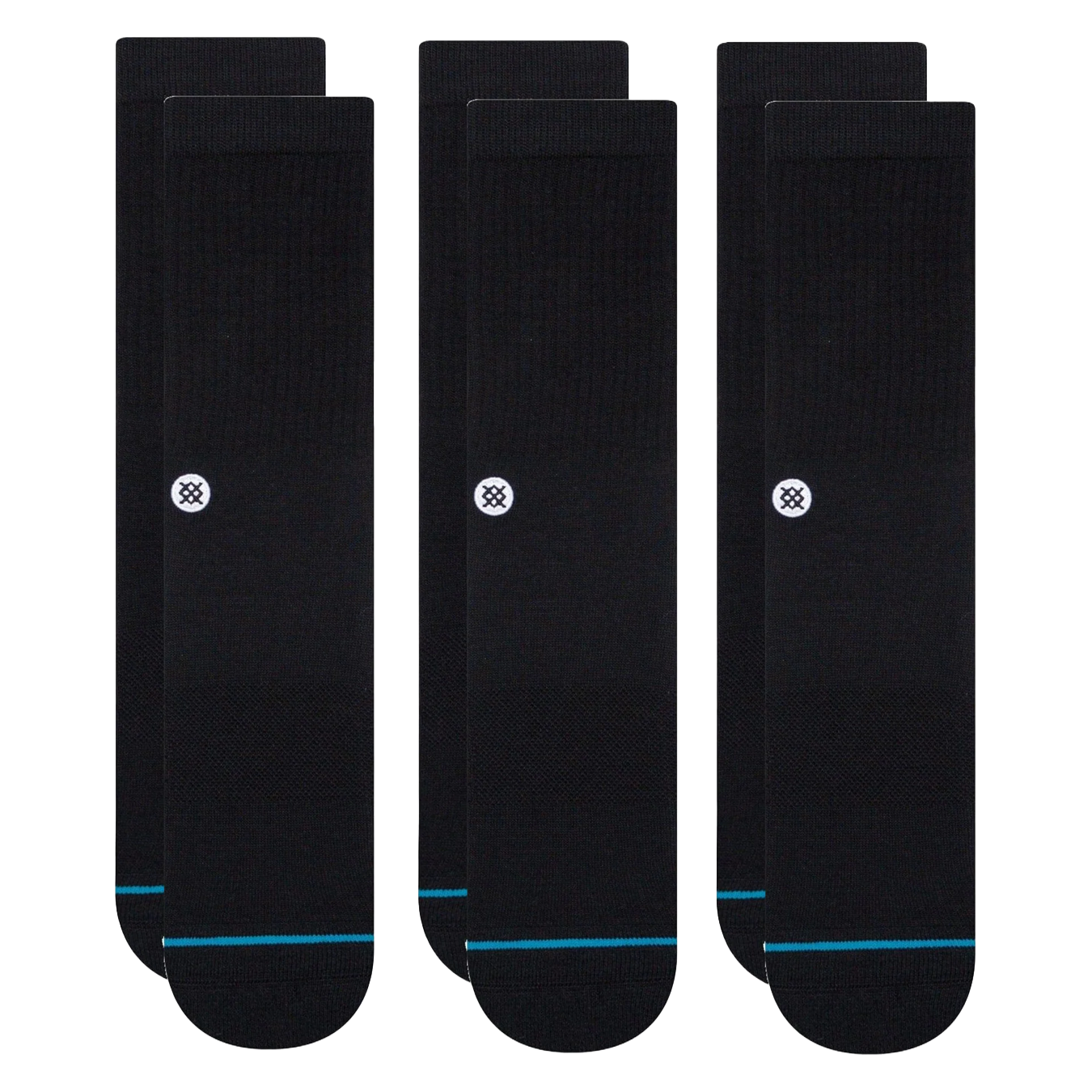 Icon Crew 3 pack Sock