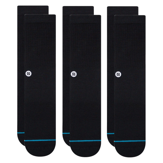 Icon Crew 3 pack Sock