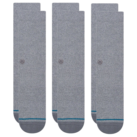 Icon Crew 3 pack Sock