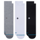 Icon Crew 3 pack Sock