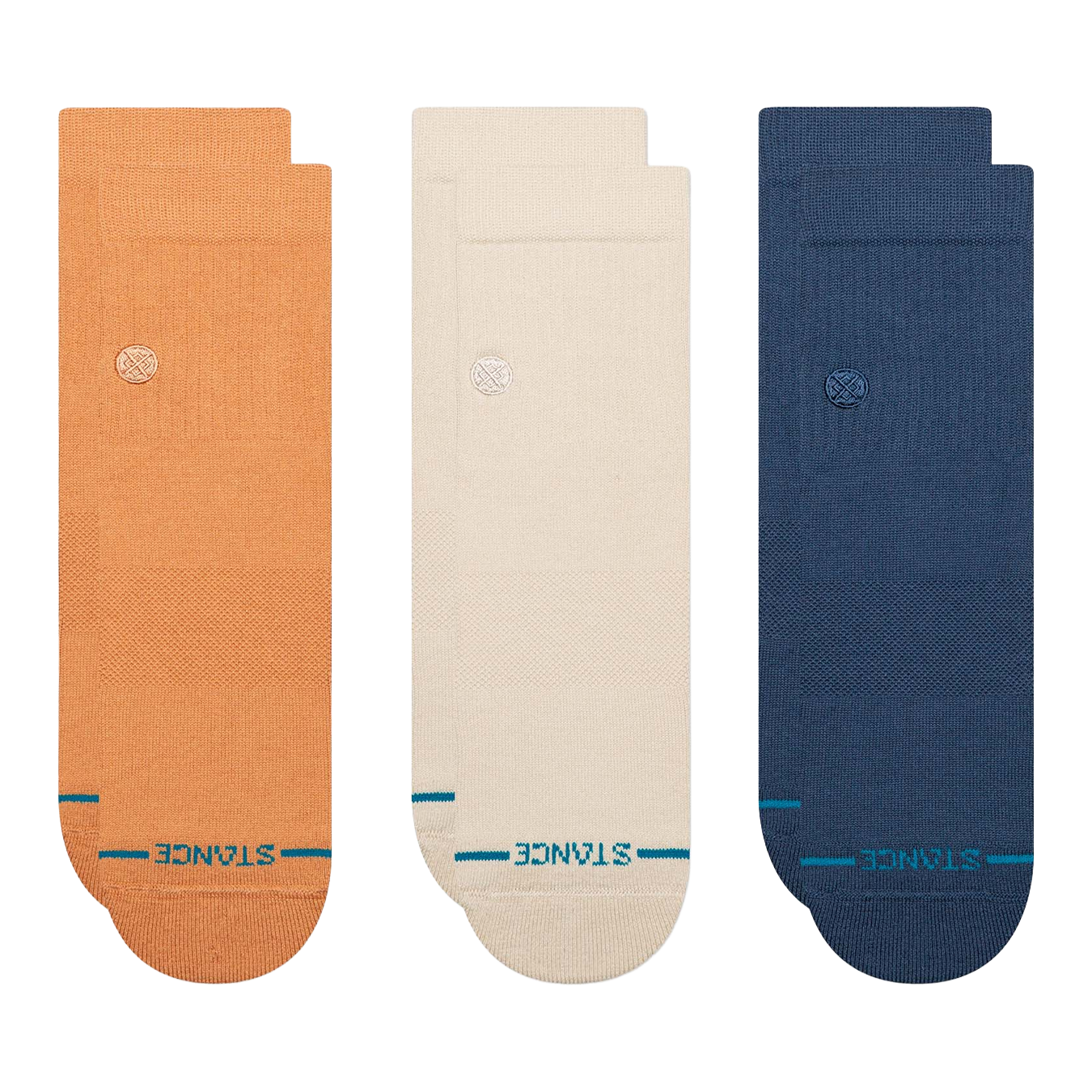 Icon Quarter 3Pk Sock