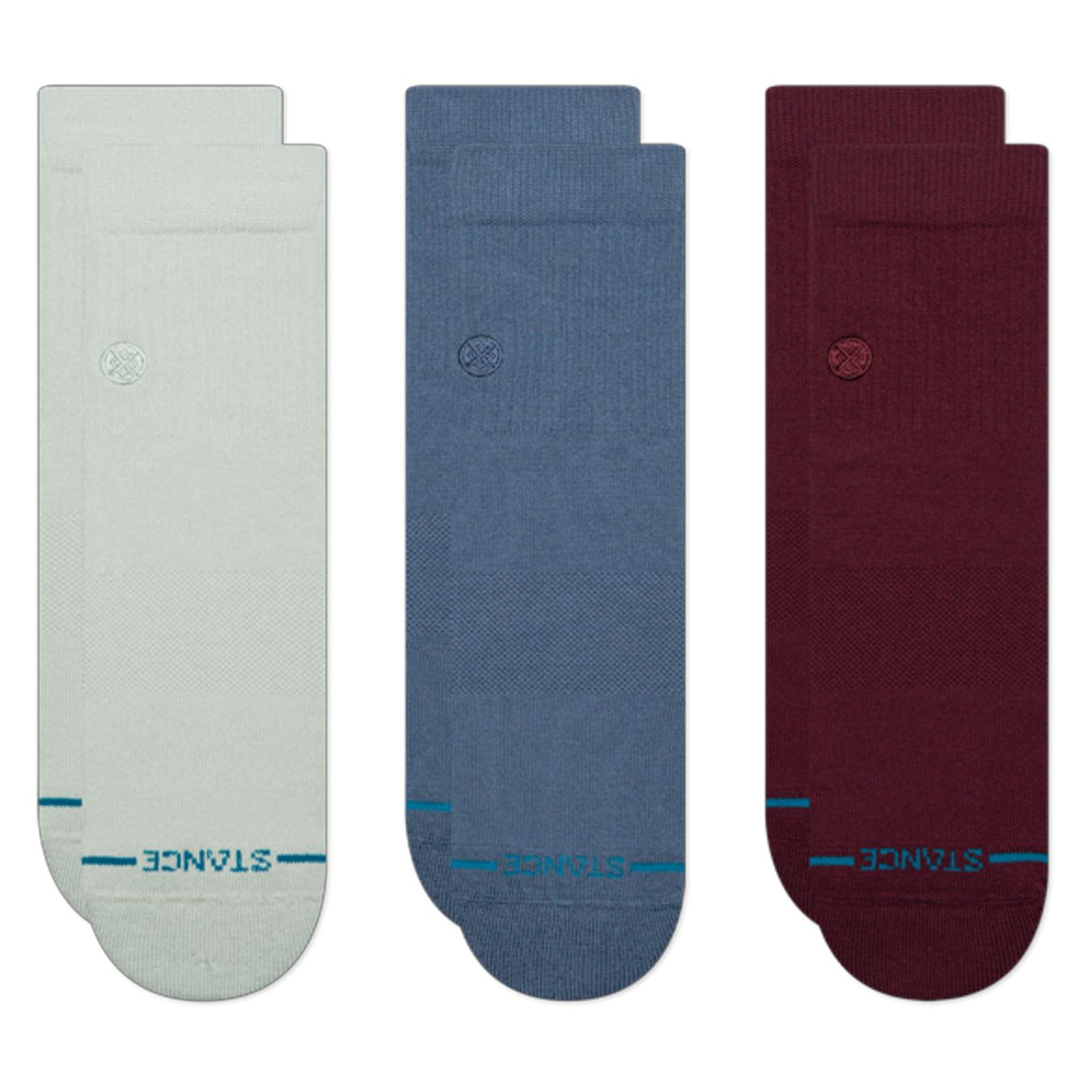 Icon Quarter 3Pk Sock