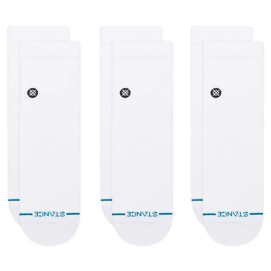 Icon Quarter 3 Pack Socks