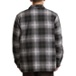 Insulated Plaid Shirt Jacket