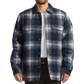 Insulated Plaid Shirt Jacket