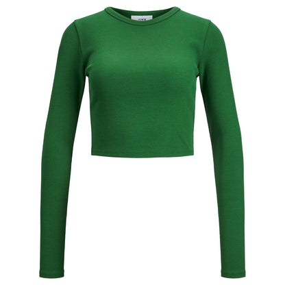 W JXFeline Rib L/S Top