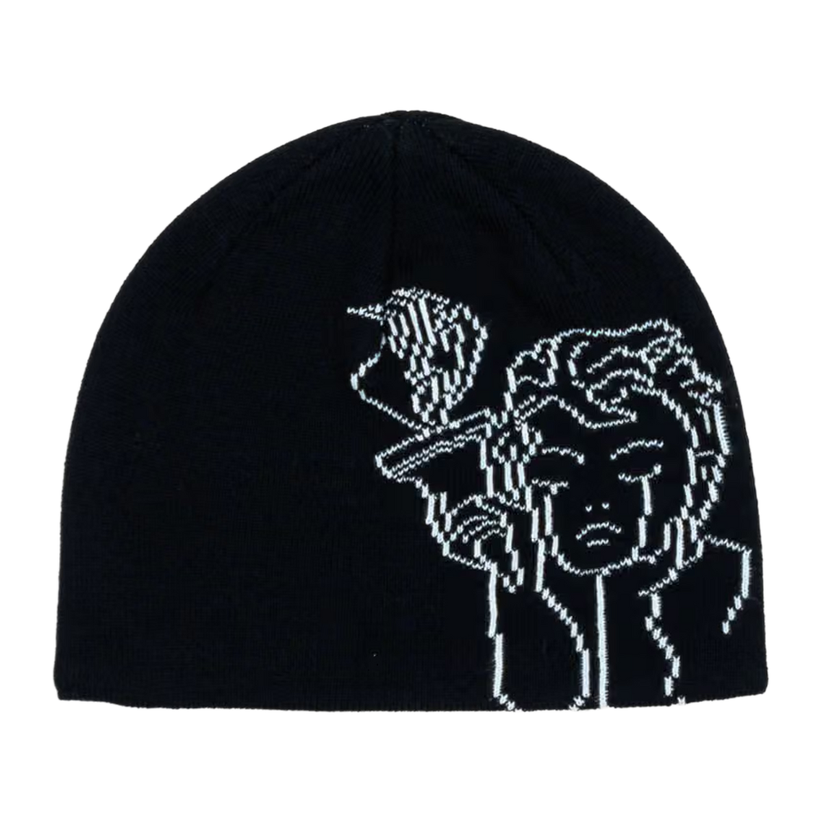 Jacquard Beanie Angel