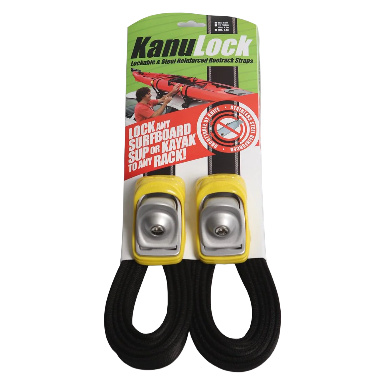 Kanulock Lockable Tiedown Set