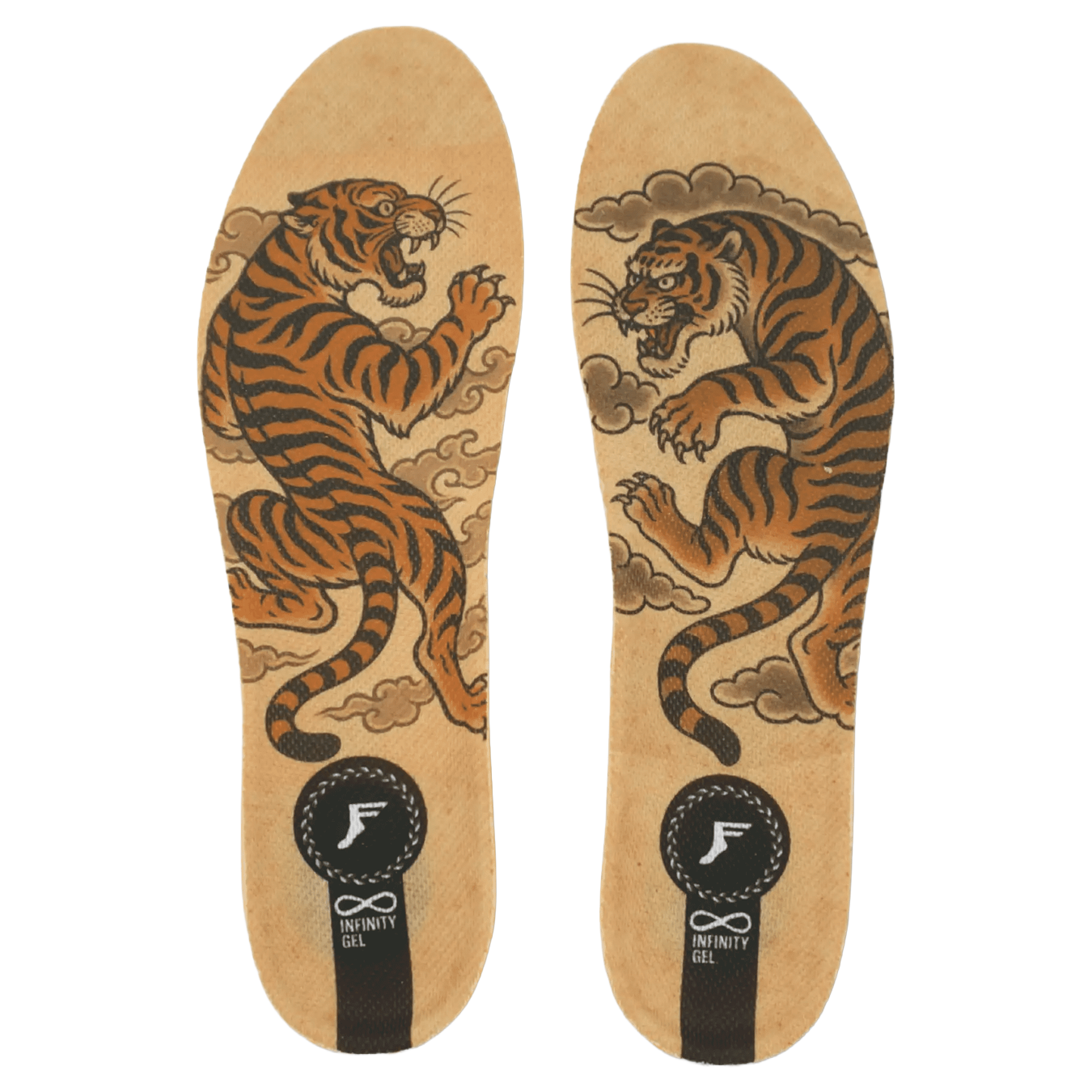 Kingfoam Elite Quantum Heel Mid Insoles