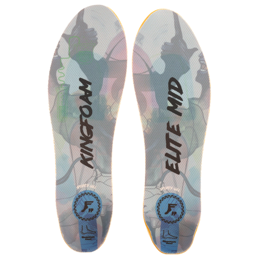 Kingfoam Elite Sport Quntm Heel Mid Insoles