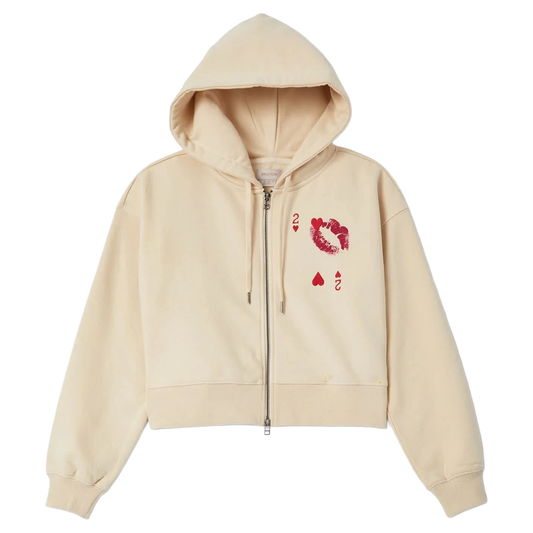 Kissing Hearts Zip Hoodie