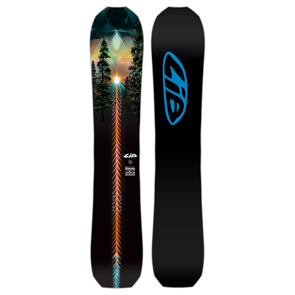 Golden Orca Snowboard 2025