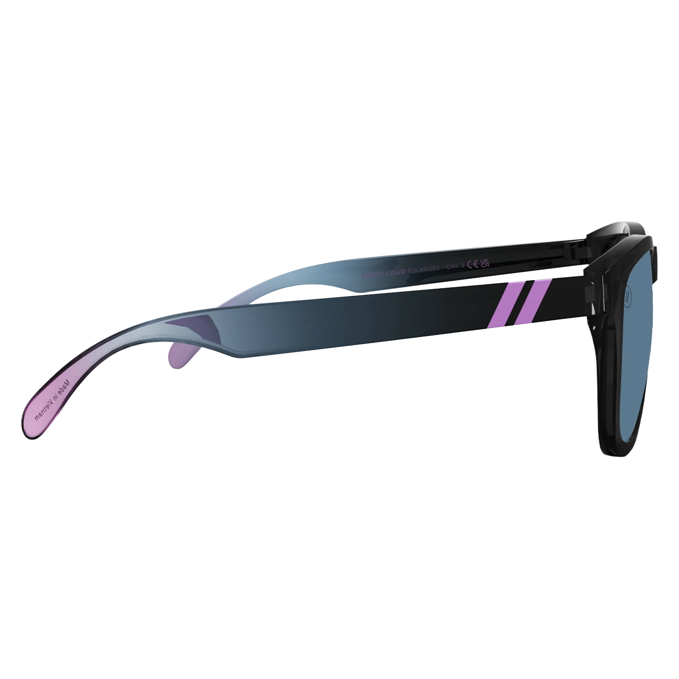 L Series Sunglasses - Berry Loud/Mono Blue Polarized