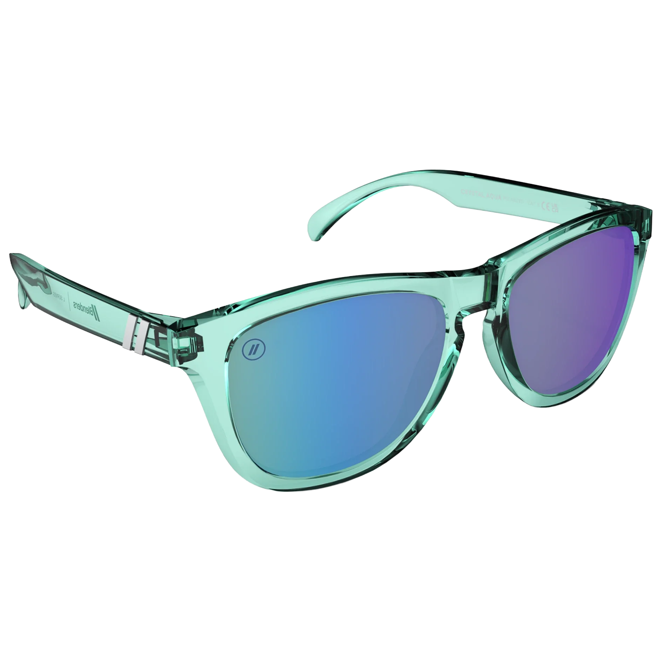 L Series Sunglasses - Crystal Aqua/Blue Green #2 Polarized
