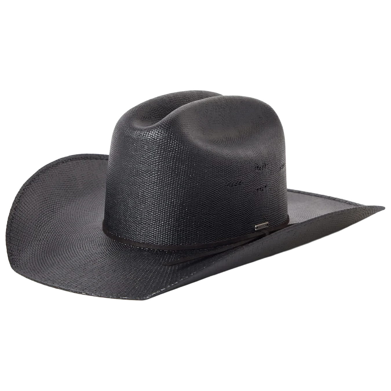 Laredo Straw Cowboy Hat - Black