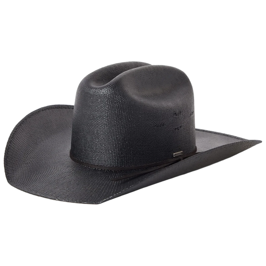 Laredo Straw Cowboy Hat - Black