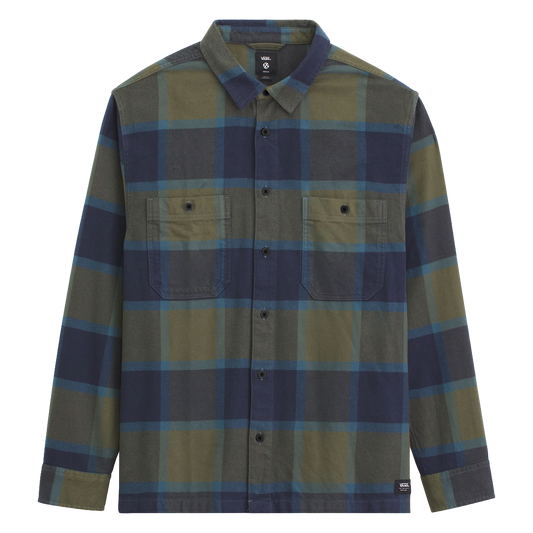 Larkspur Plaid Flannel L/S Shirt