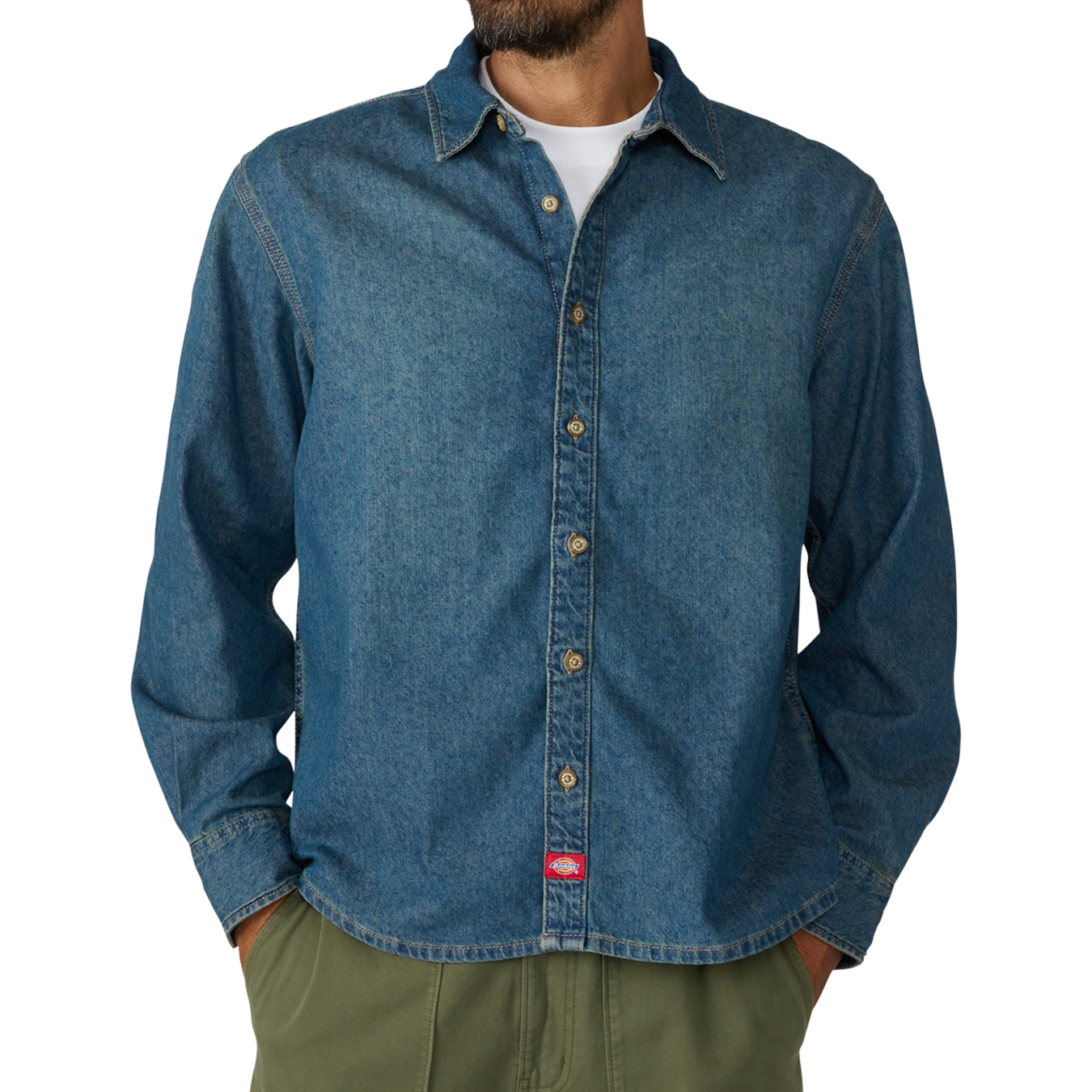 Lightweight Denim L/S Shirt