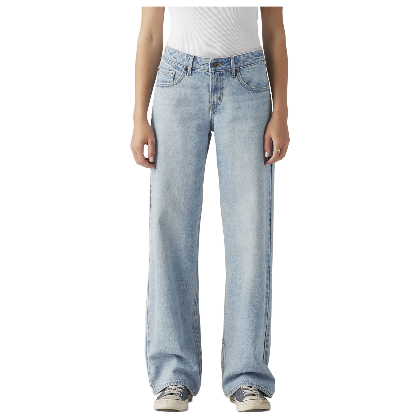 Low Loose Blasted Stone Clean Pant