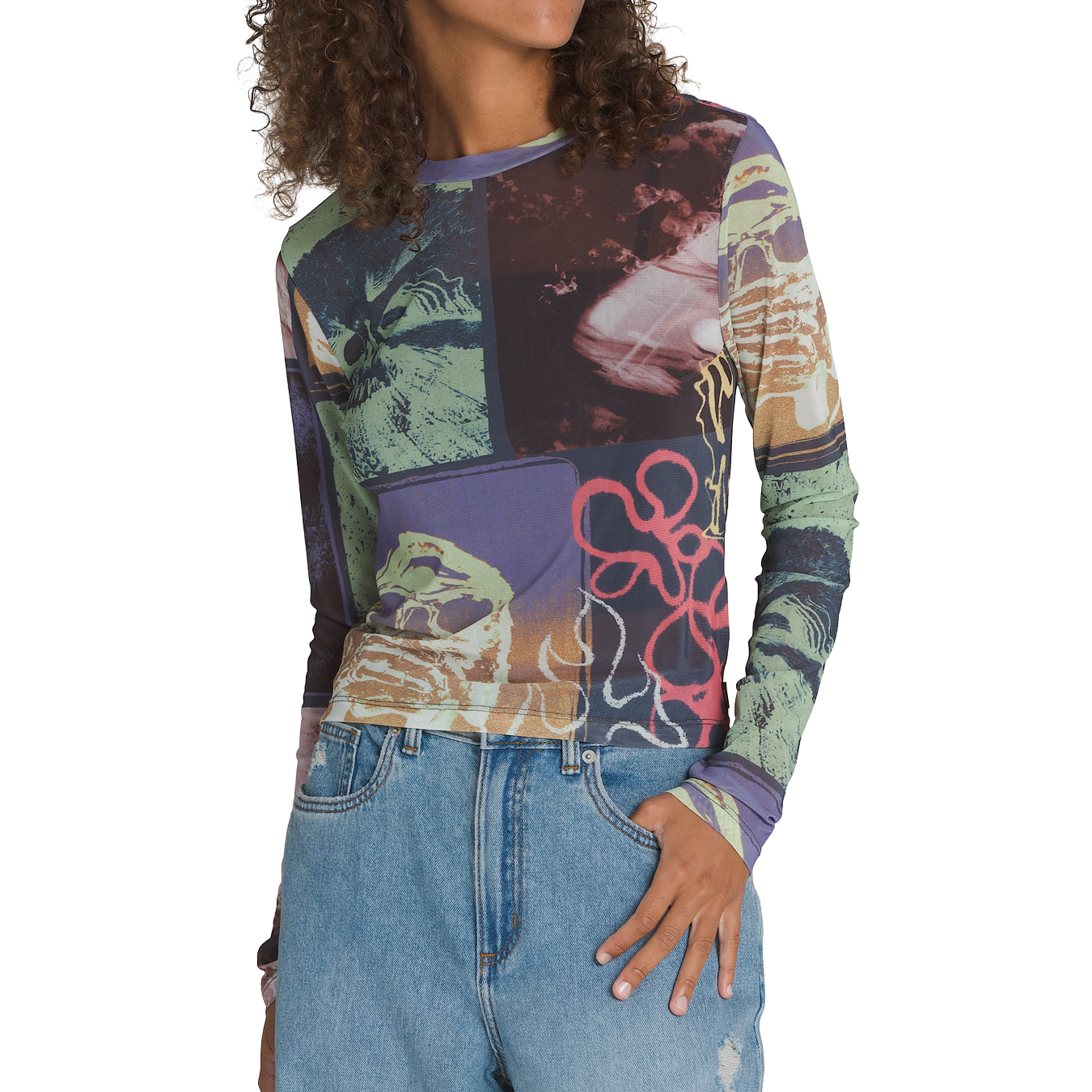 Ludlow Mesh L/S Top 2025