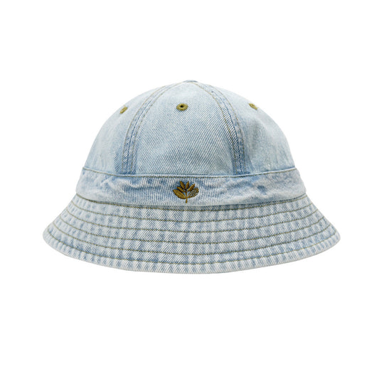 Stitch Bucket Washed Denim Hat 2024
